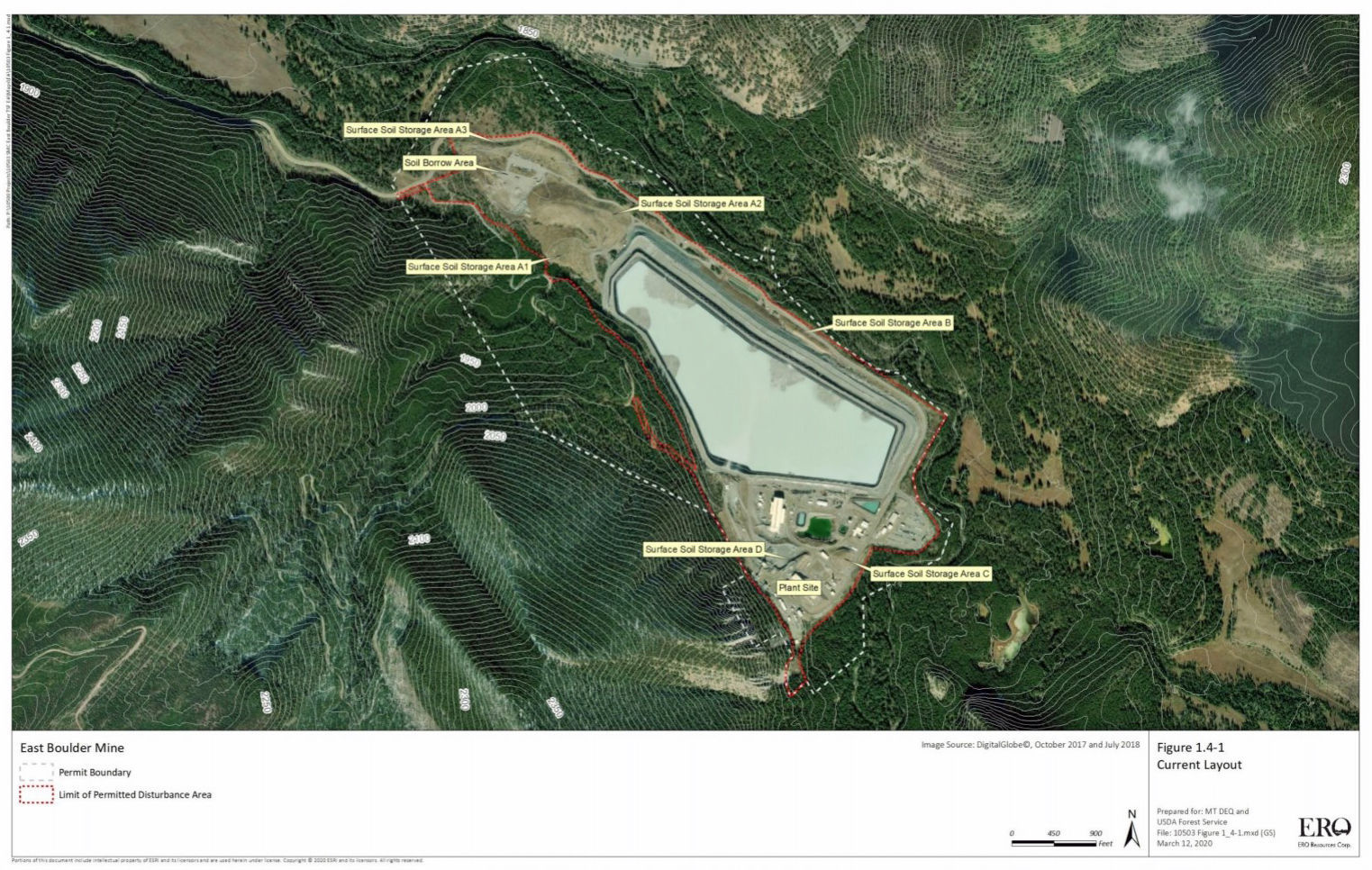 Mine site expansion